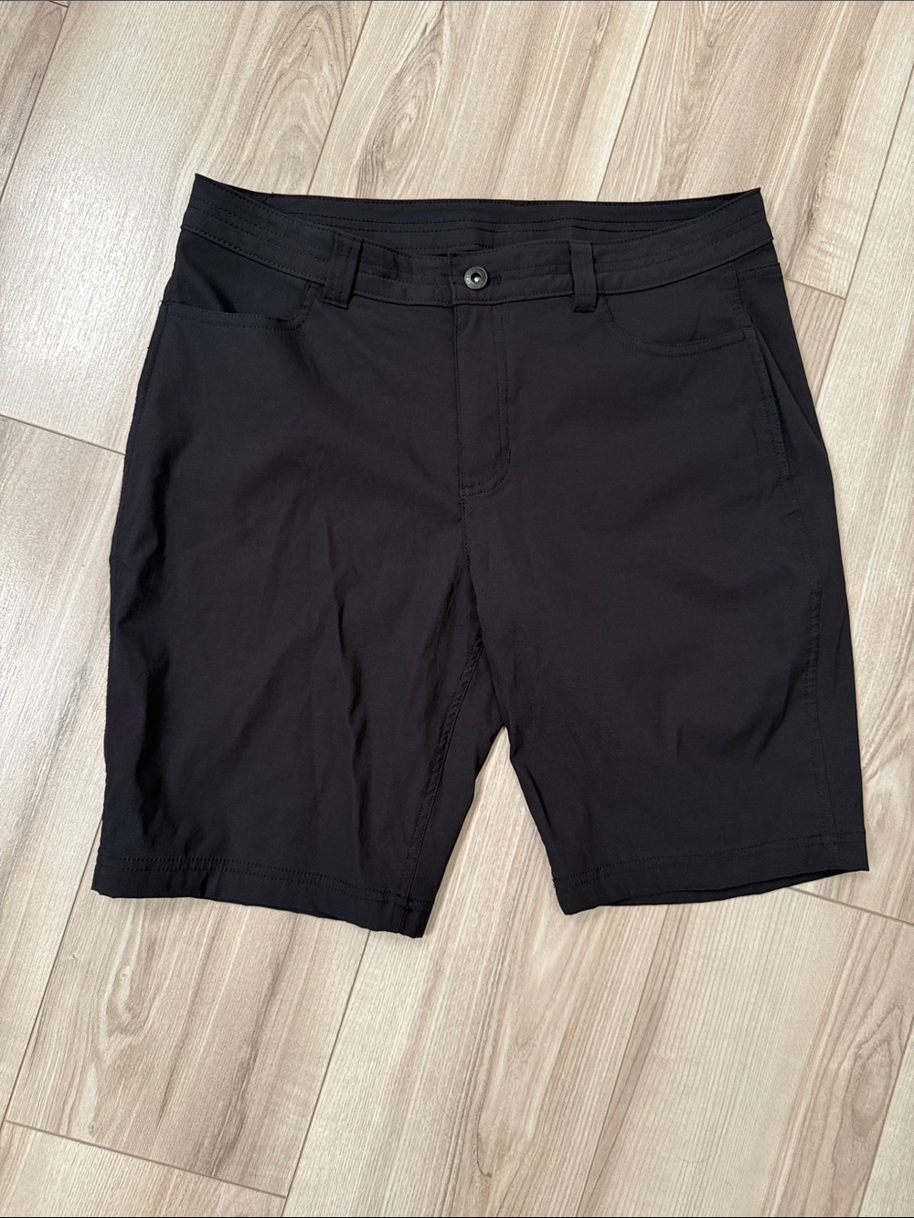 Black Casual Stretch Shorts - size 12